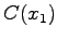 $ C(x_1)$