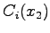 $ C_i(x_2)$