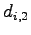 $ d_{i,2}$