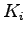 $ K_{i}$