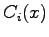$ C_i(x)$